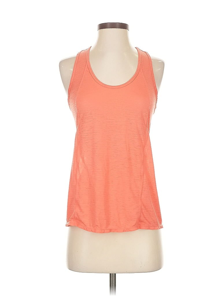 Zella 100% Polyester Orange Active Tank Size XS - photo 1