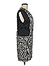 Sandro 100% Viscose Graphic Black Casual Dress Size Med (2) - photo 4