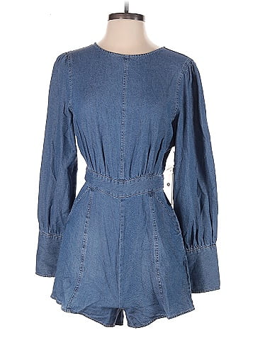 Something Navy Romper (view 1)
