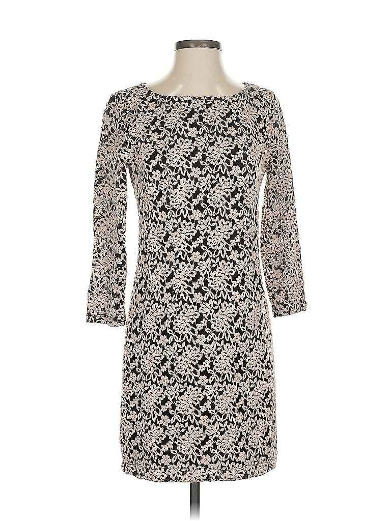 Pre-owned Philosophy Republic Clothing Casual Dress In Black