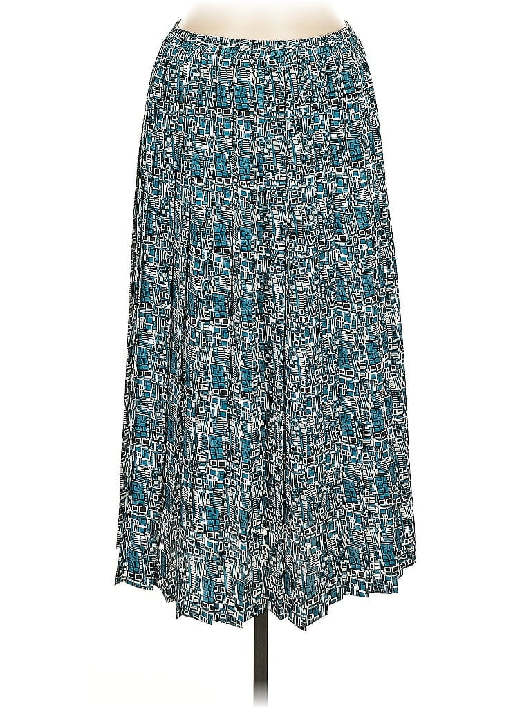 Pre-owned Leslie Fay Casual Skirt In Blue