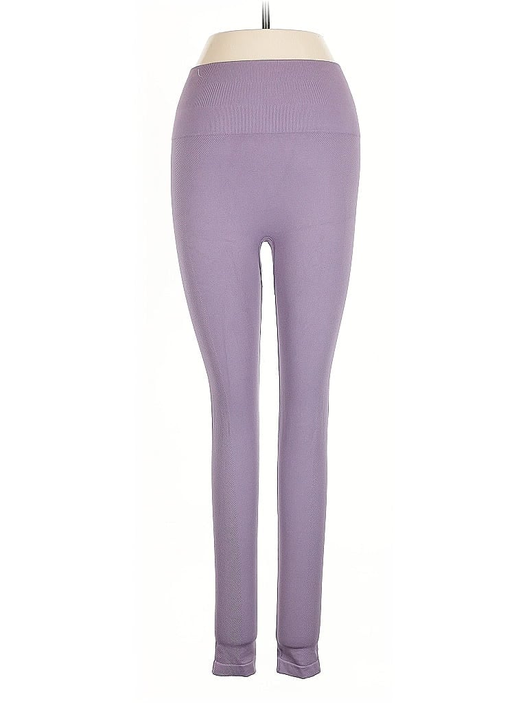 Pre-owned Assorted Brands Leggings In Purple