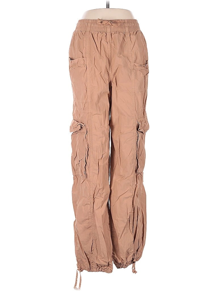 Pre-owned Aerie Cargo Pants In Brown