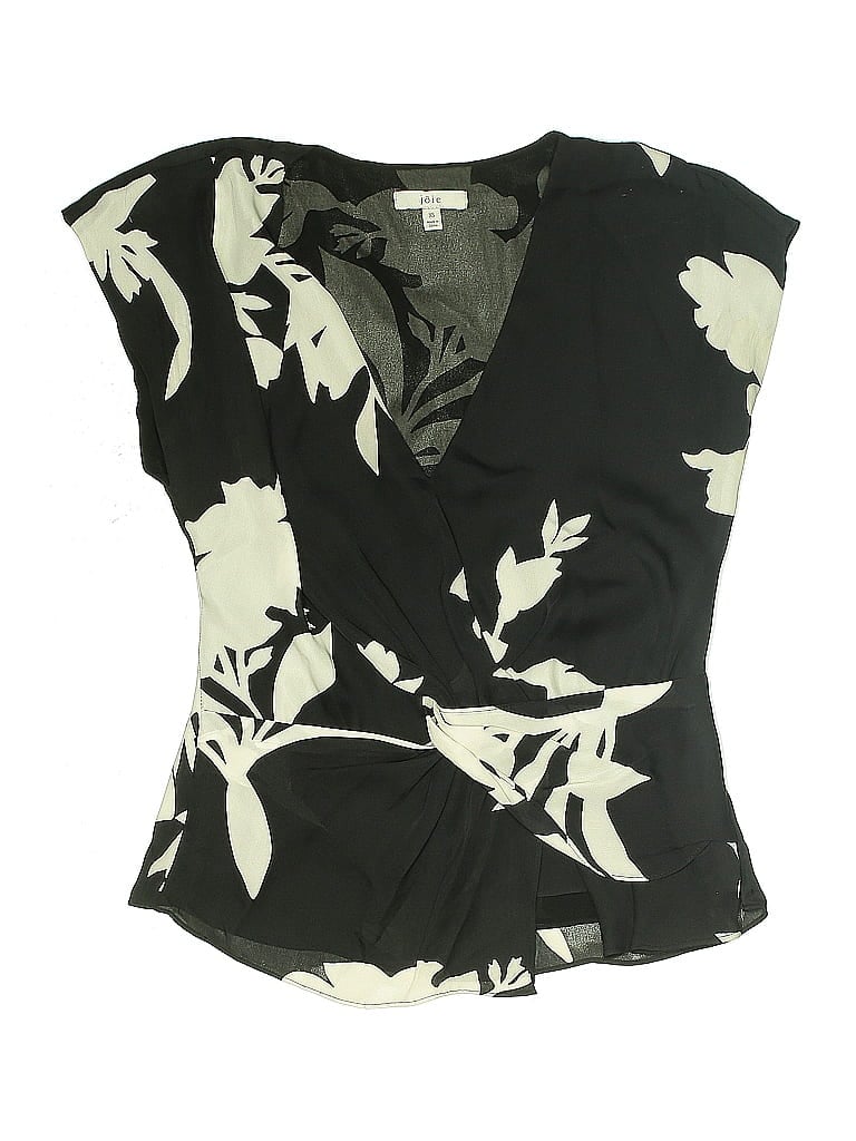 Pre-owned Joie Sleeveless Blouse In Black