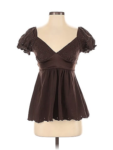Bebe Short Sleeve Blouse (view 1)