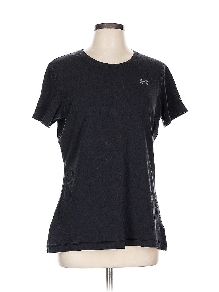 Click to view more detailed imagery on our partner's website Pre-owned Under Armour Active T-shirt In Black
