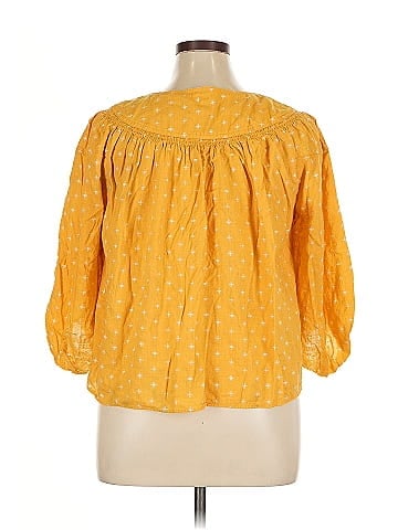 a.n.a. A New Approach 3/4 Sleeve Blouse (view 2)