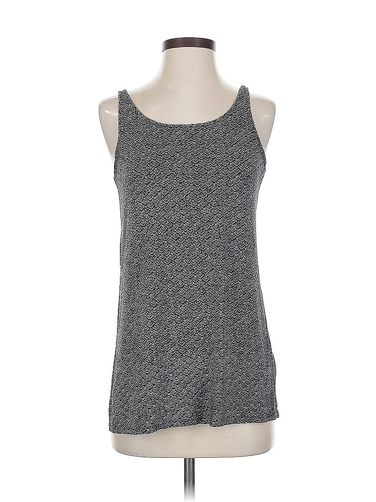 Click to view more detailed imagery on our partner's website Pre-owned Jjill Tank Top Gray Print Pattern Tops