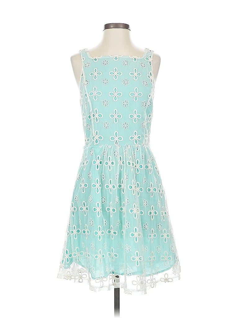 Click to view more detailed imagery on our partner's website Pre-owned Jennifer Lopez Casual Dress In Blue