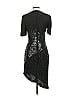 Scala 100% Silk Silver Cocktail Dress Size S - photo 2