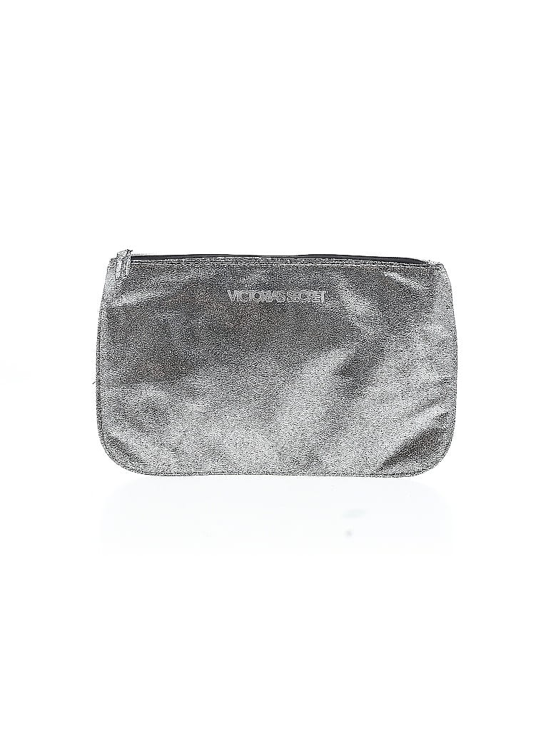 Pre-owned Victoria's Secret Makeup Bag In Gray