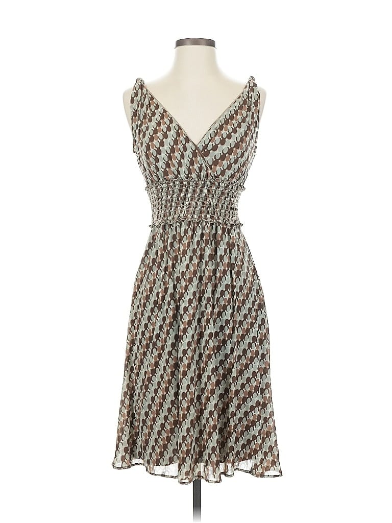 Pre-owned Studio M Casual Dress In Brown