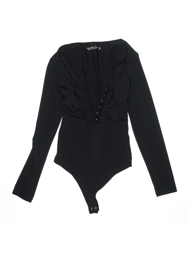 Pre-owned Abercrombie & Fitch Bodysuit In Black