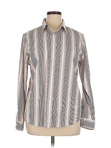 Foxcroft Long Sleeve Button-Down Shirt (view 1)