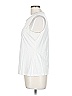 J. McLaughlin White Sleeveless T-Shirt Size L - photo 5