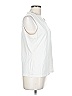 J. McLaughlin White Sleeveless T-Shirt Size L - photo 4