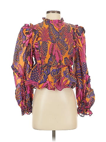 FARM Rio Long Sleeve Blouse (view 1)
