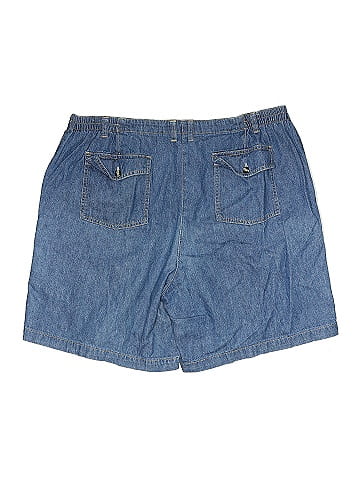 Karen Scott Denim Shorts (view 2)