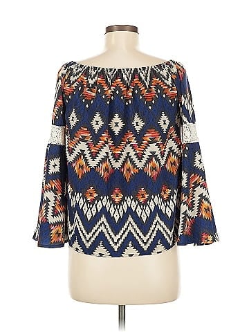 Blush 3/4 Sleeve Blouse (view 2)