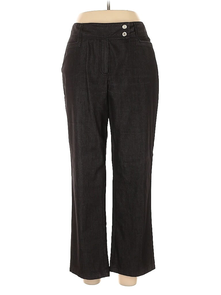 LARRY LEVINE Pre-owned Casual Pants In Black