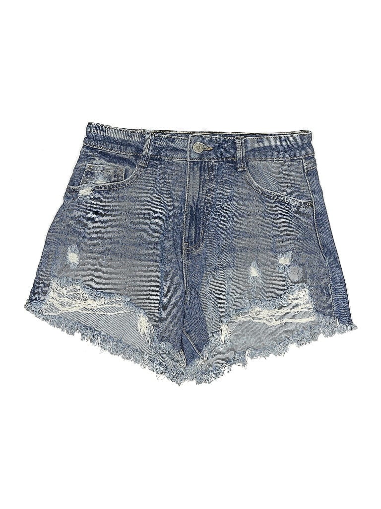 Pre-owned Sincerely Jules Denim Shorts In Blue