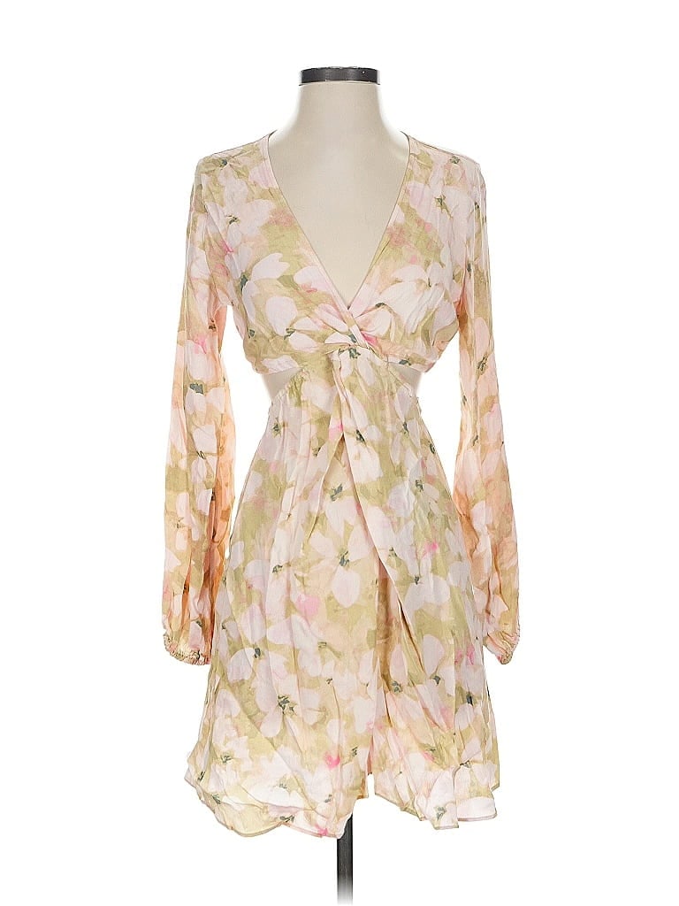 Pre-owned H&m Cocktail Dress In Brown