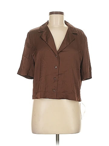 Reformation 3/4 Sleeve Button-Down Shirt (view 1)