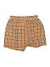 Wonder Nation Plaid Orange Shorts Size 10 - 12 - photo 2