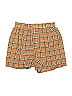 Wonder Nation Plaid Orange Shorts Size 10 - 12 - photo 1