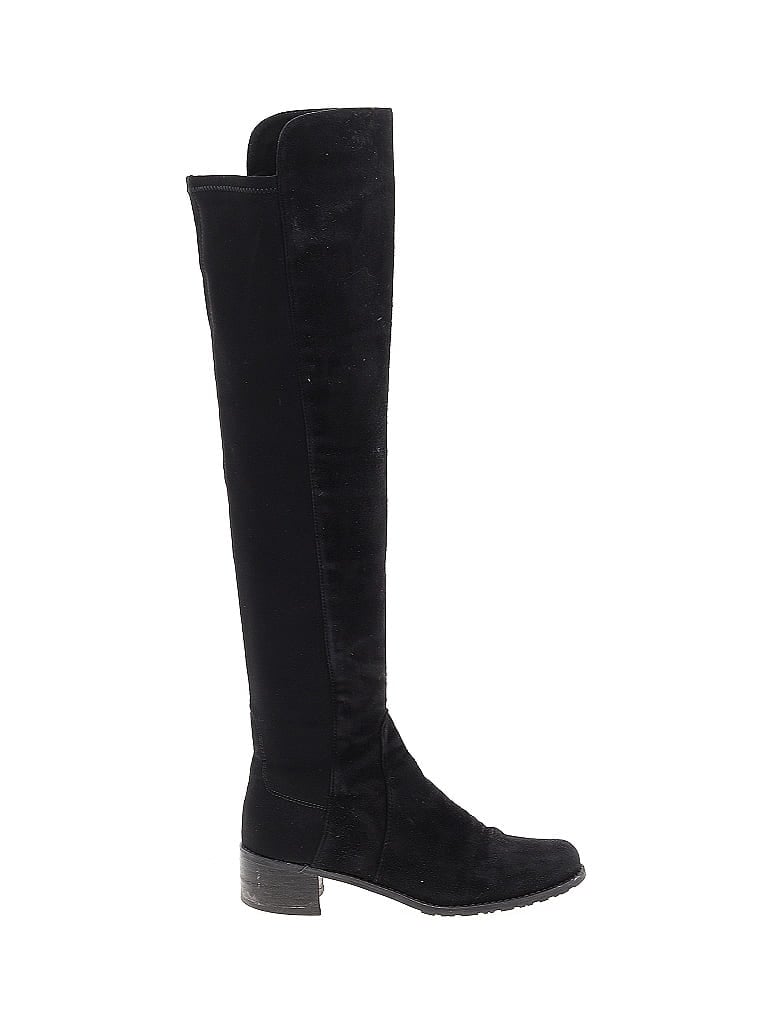 Pre-owned Stuart Weitzman Boots In Black