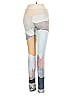 Society 6 Color Block Blue Leggings Size M - photo 2