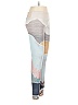 Society 6 Color Block Blue Leggings Size M - photo 4