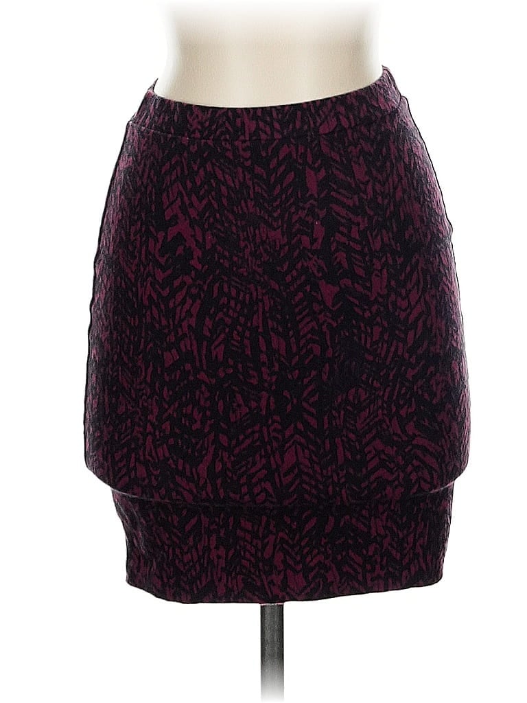 LILY WHITE Pre-owned Formal Skirt In Burgundy