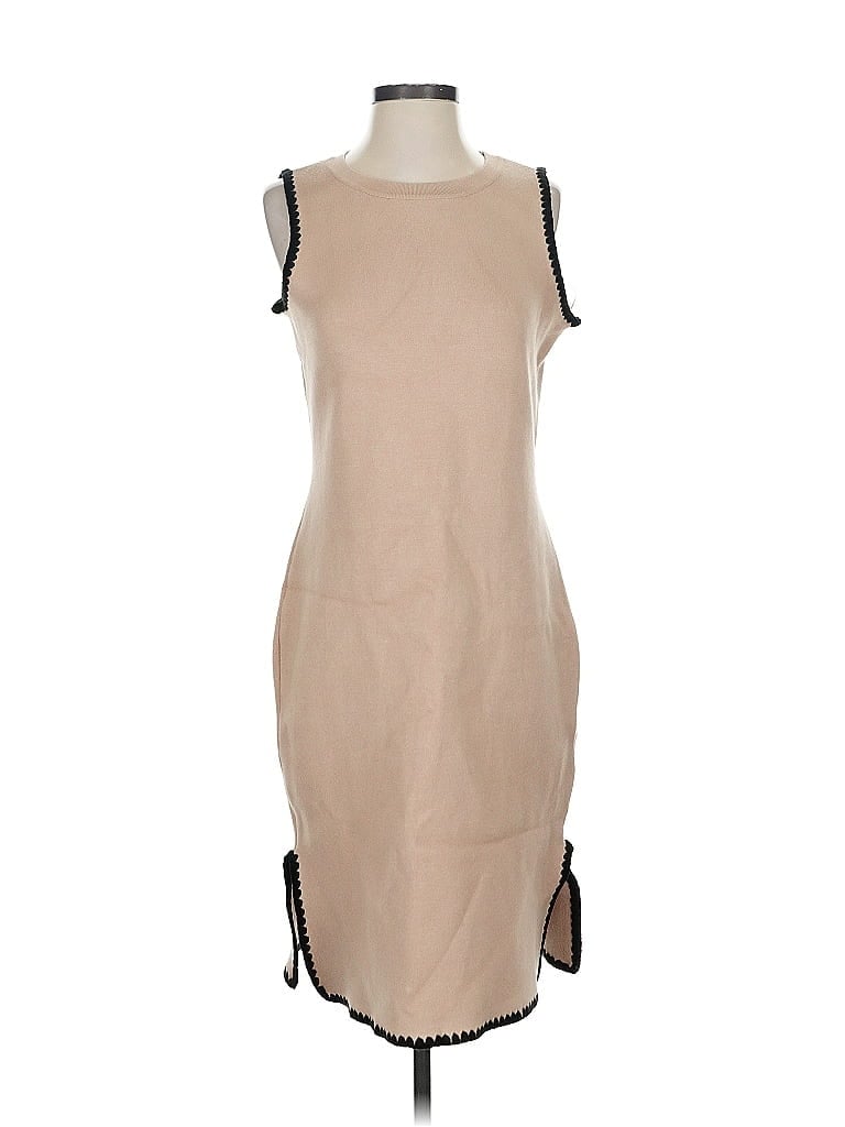 M MAGASCHONI Pre-owned Casual Dress In Brown