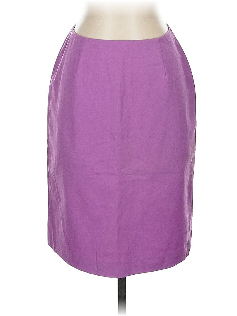 Pre-owned Ann Taylor Formal Skirt In Purple