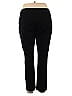 Chaps Solid Black Active Pants Size 16 (petite) - photo 2