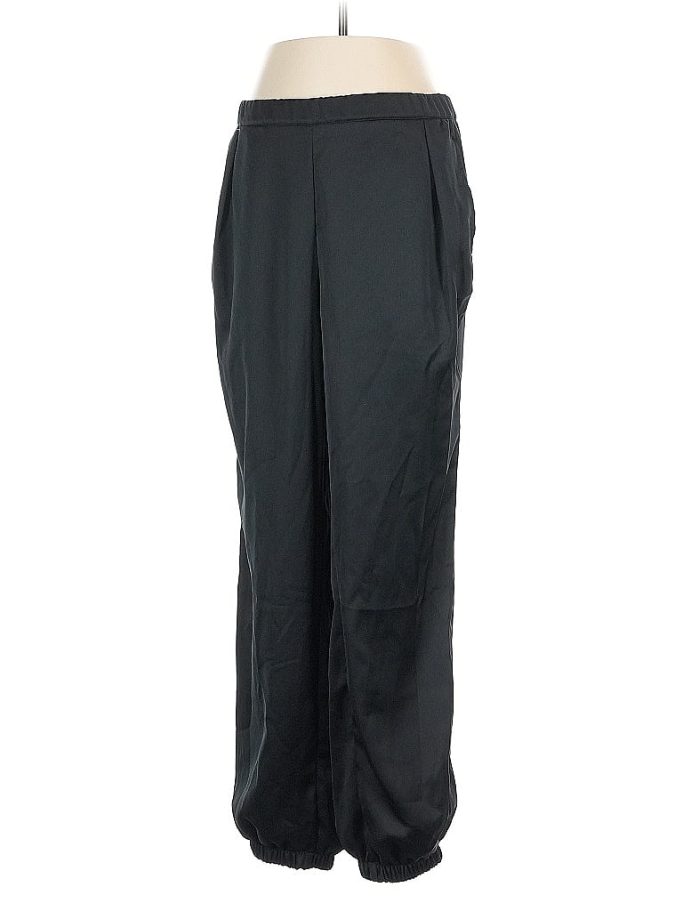 Pre-owned Three Dots Dress Pants In Black