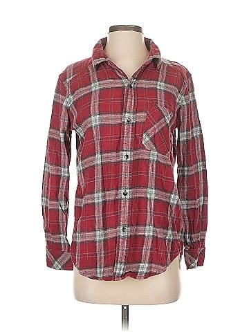 TNA Long Sleeve Button-Down Shirt (view 1)