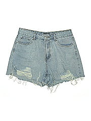 White Fox Denim Shorts