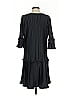 DKNY 100% Polyester Black Cocktail Dress Size S - photo 2
