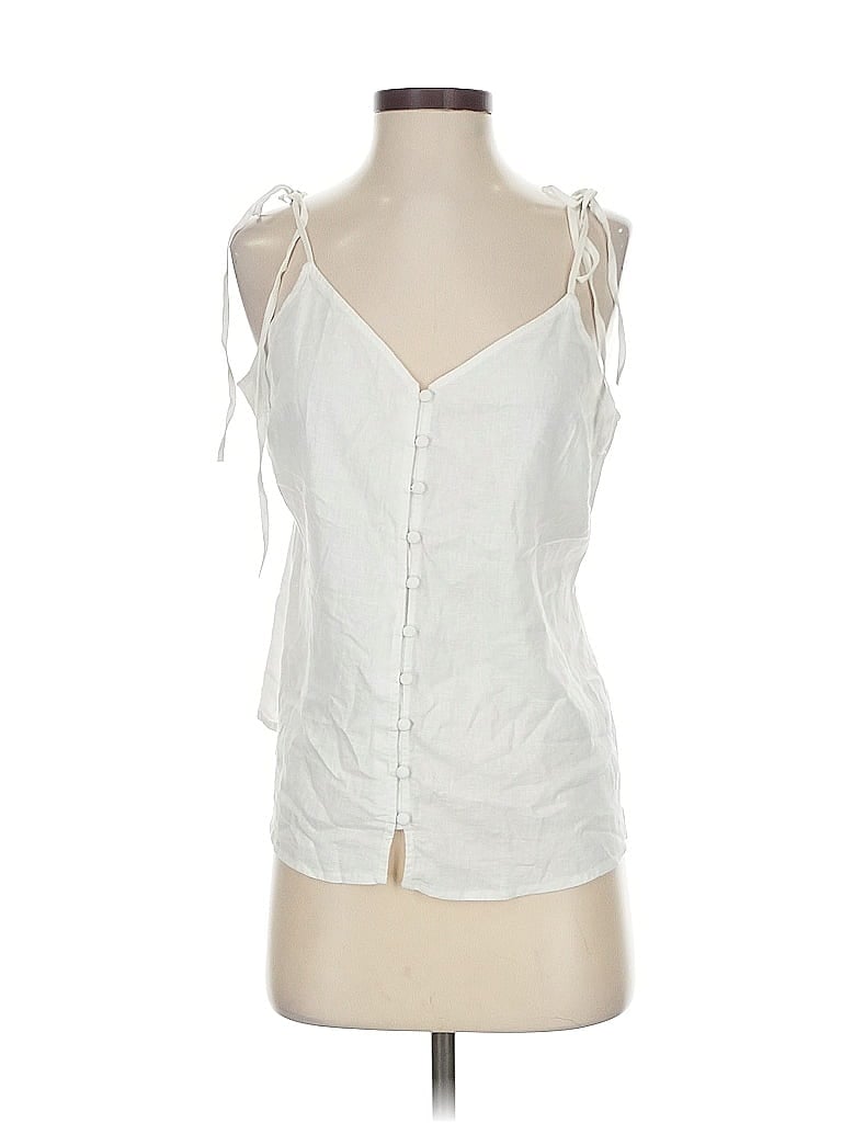 ABERCROMBIE & FITCH Pre-owned Sleeveless Blouse In White