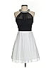 Xtraordinary 100% Polyester White Cocktail Dress Size 3 - photo 1