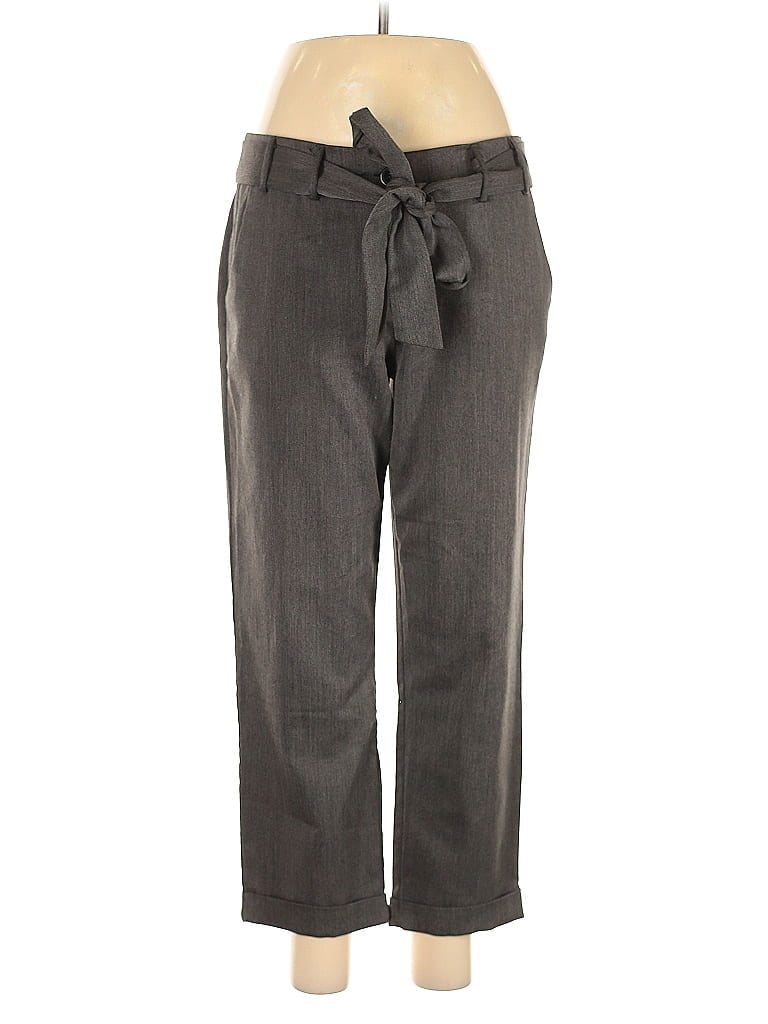 Pre-owned Hazel Casual Pants In Gray