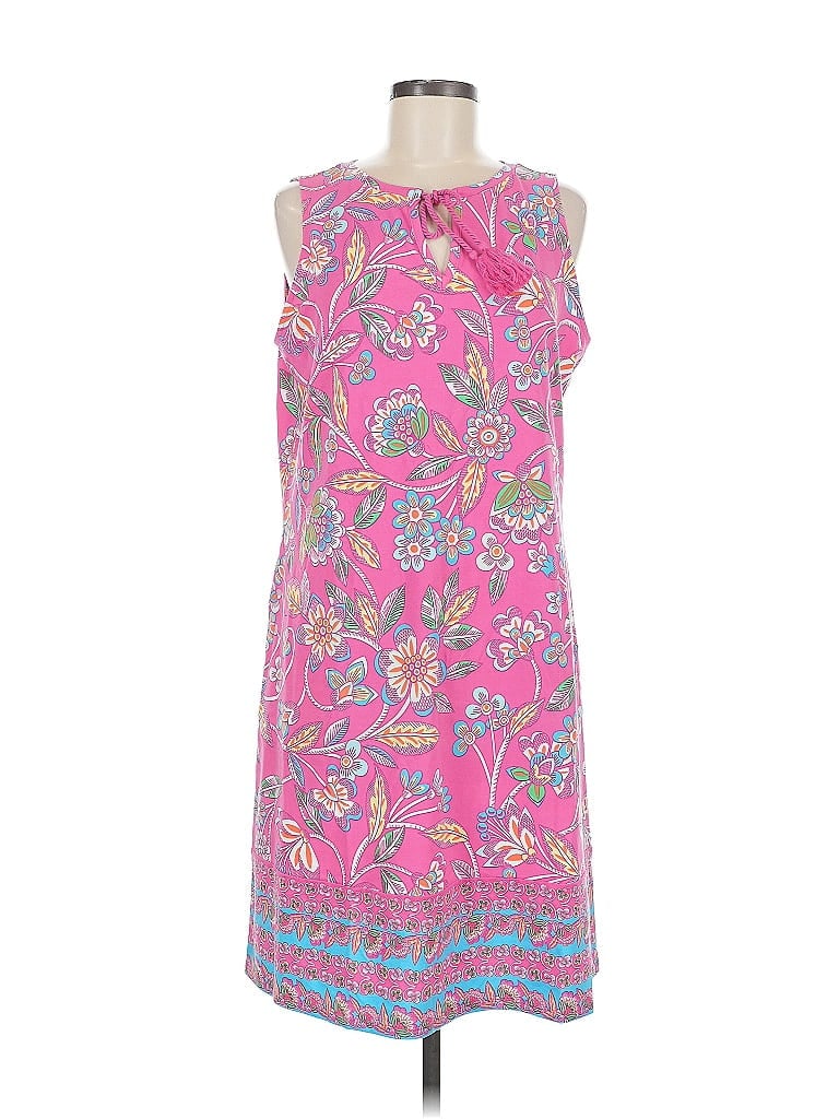 Pre-owned Belle By Kim Gravel Cocktail Dress In Pink