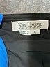 Kay Unger Solid Black Cocktail Dress Size 6 - photo 6