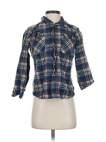 Pendleton 3/4 Sleeve Button-Down Shirt (view 1)