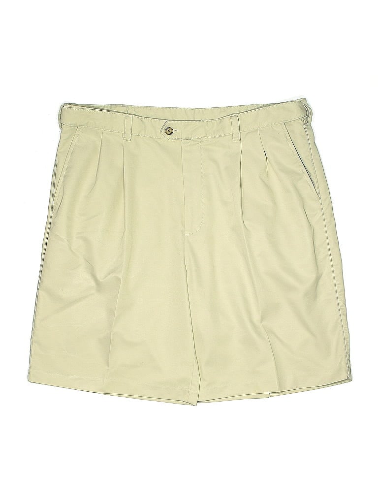 Pre-owned Izod Khaki Shorts In Yellow