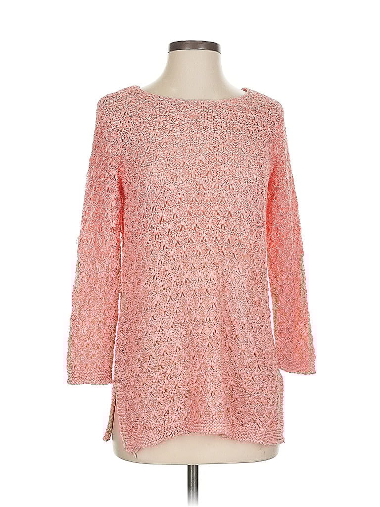 Pre-owned Dana Buchman Pullover Sweater In Pink