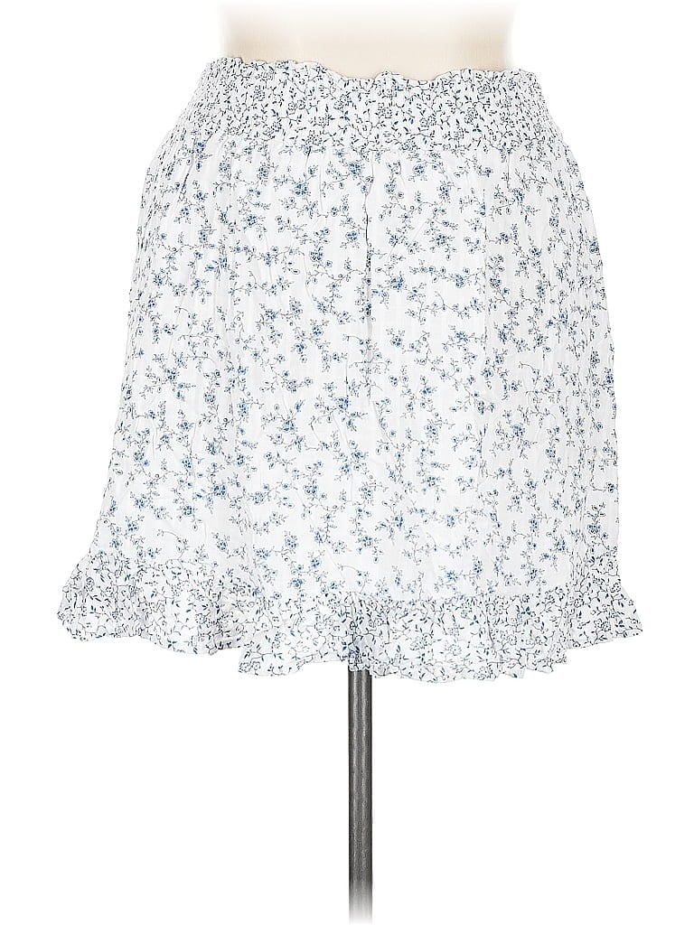 Pre-owned Ann Taylor Loft Outlet Casual Skirt In White