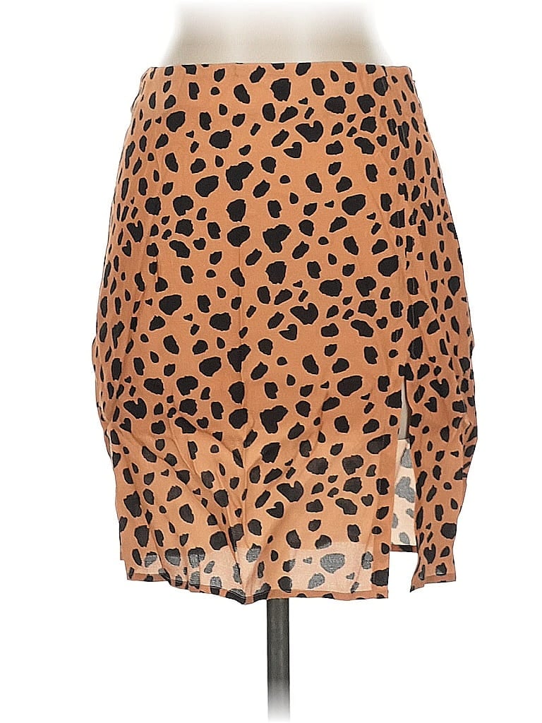 Blue Life Casual Skirt In Brown